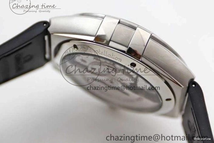 1231 Constellation SS SBF 1:1 Best Edition White Dial on Black Gummy Strap A8900 Super Clone Attractive 7799
